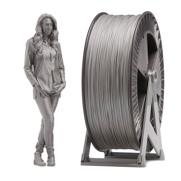 filamento pla argento eumakers 2,2kg stampa 3d store monza