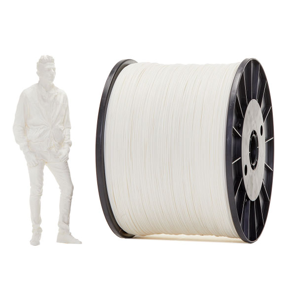BIANCO 3d-stampante filamento 1,75mm 1kg BOBINA pacchetto vuoto Vendita DI LIQUIDAZIONE 10kg PLA 