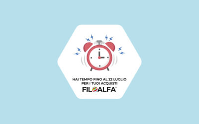 Filoalfa chiude fino al 29 agosto: acquista entro il 22 luglio 2022!