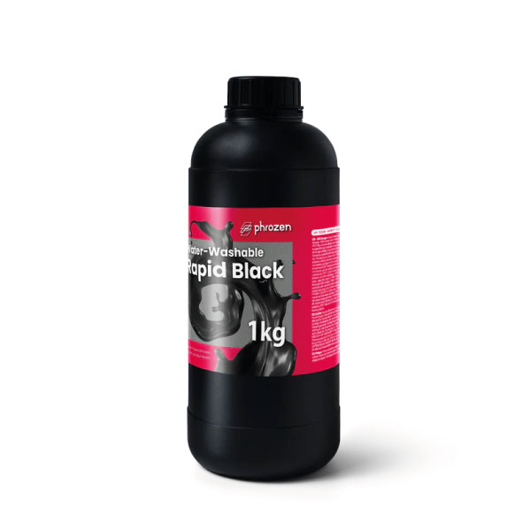resina phrozen water washable rapid black stampa 3d store monza